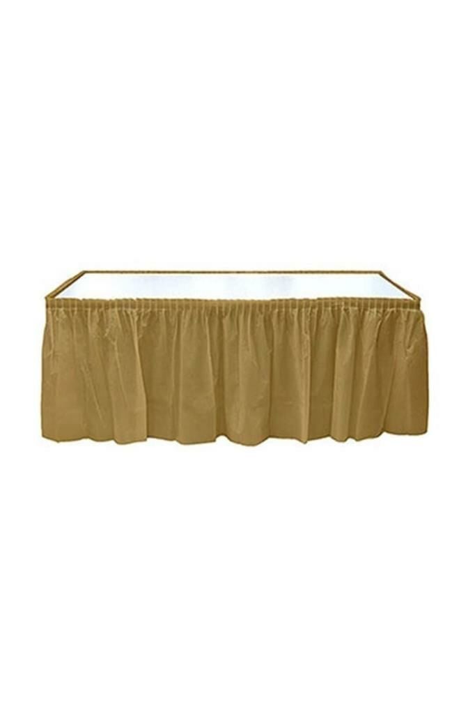 Roll-Up Masa Eteği Plastik Gold