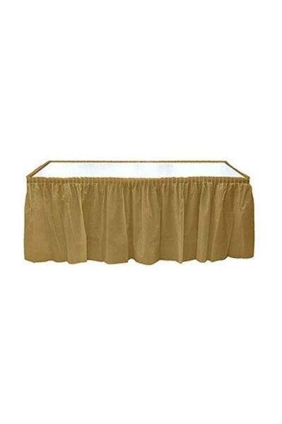 Roll-Up Masa Eteği Plastik Gold
