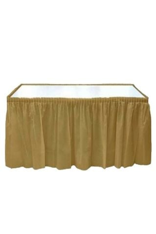 Roll-Up Masa Eteği Plastik Gold
