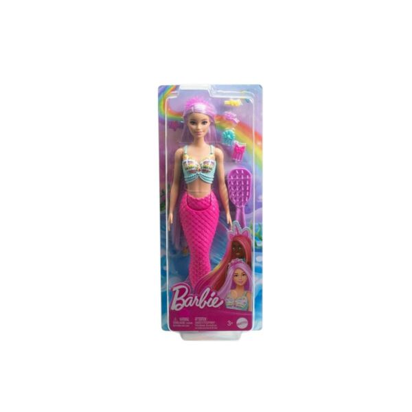 Barbie Uzun Saçlı Muhteşem Deniz Kızı Hrr00