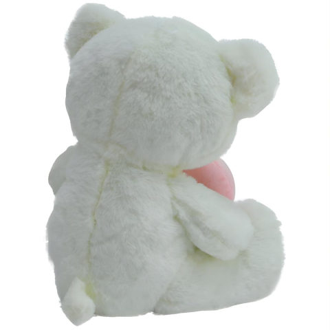Peluş 40 Cm Melek Kalpli Ayı