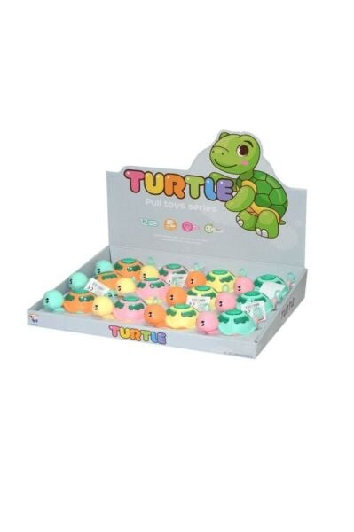 Pilli Işıklı Sevimli Kaplumbağa (1 Adet)