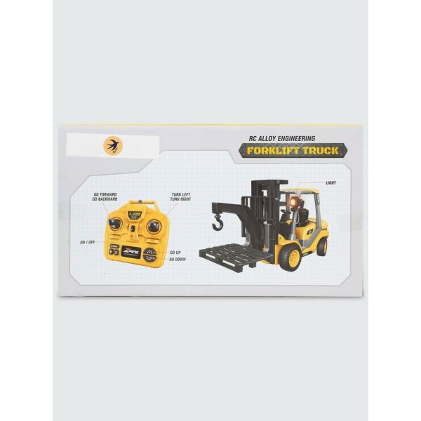9 Kanallı Uzaktan Kumandalı Şarjlı Forklift Sarı