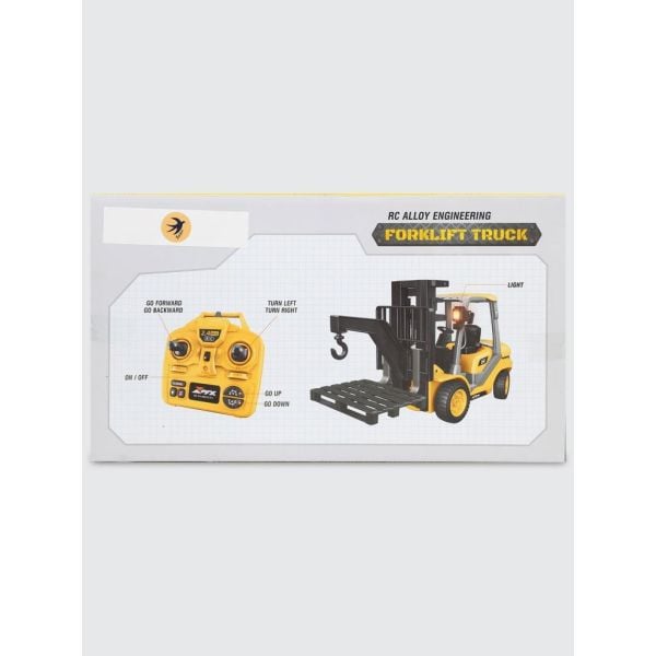 9 Kanallı Uzaktan Kumandalı Şarjlı Forklift Sarı