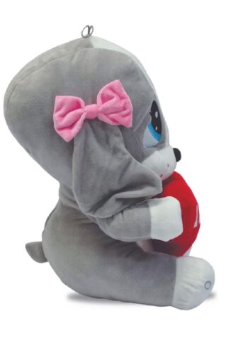 25 Cm Üzgün Köpek Peluş - Yumuşak Dokulu