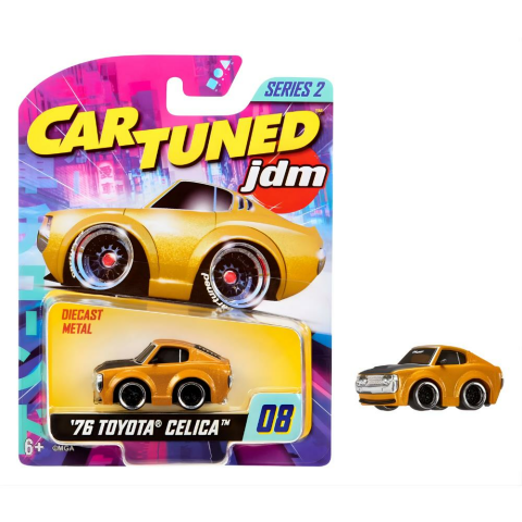 CarTuned JDM Seri 2 1976 Toyota Celica (Heçbek) - Sarı Araba