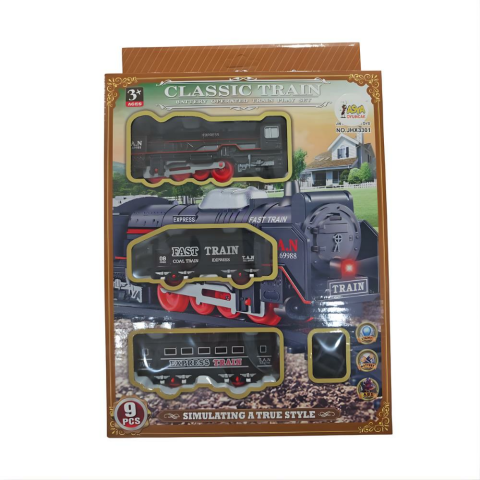 Kutulu 9 Parça Tren