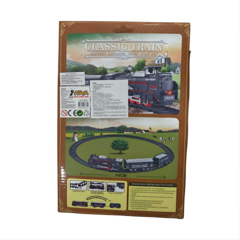 Kutulu 9 Parça Tren