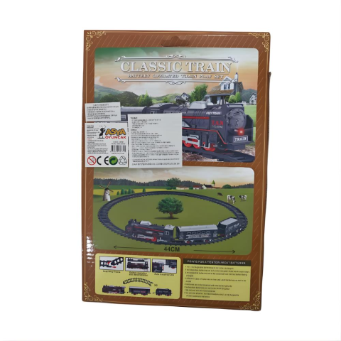 Kutulu 9 Parça Tren