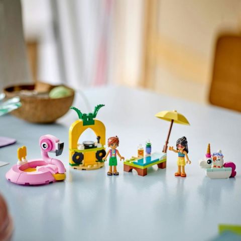 LEGO Friends Tek Boynuzlu At ve Flamingo Havuz Partisi 42658