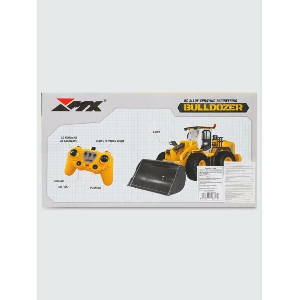 1:18 9 Kanal Uzaktan Kumandalı Dozer Sarı
