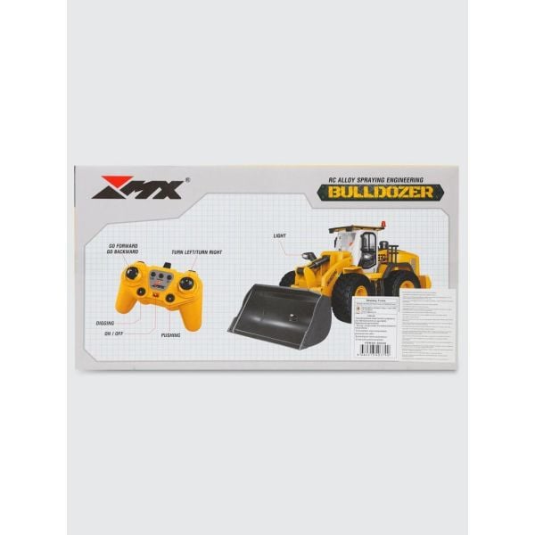 1:18 9 Kanal Uzaktan Kumandalı Dozer Sarı