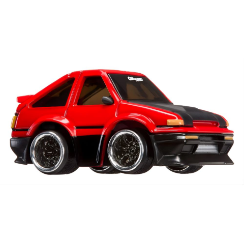 CarTuned JDM Seri 2 1985-87 Sprinter Trueno GT-Apex AE86 - Siyah Kırmızı Araba