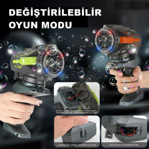 Uzaktan Kumandalı Köpük Atan Şarjlı Araba