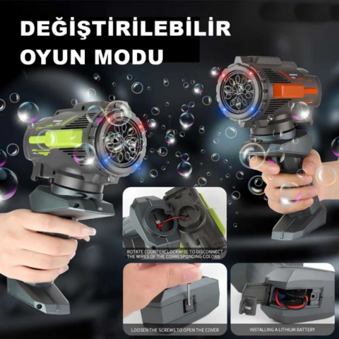 Uzaktan Kumandalı Köpük Atan Şarjlı Araba