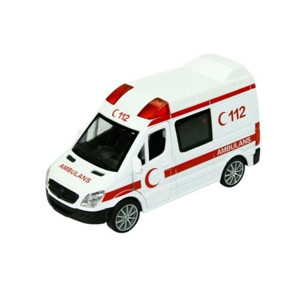 Çekbırak Işıklı ve Sesli 1:30 Ambulans, Polis, Jandarma, İtfaiye Araçları