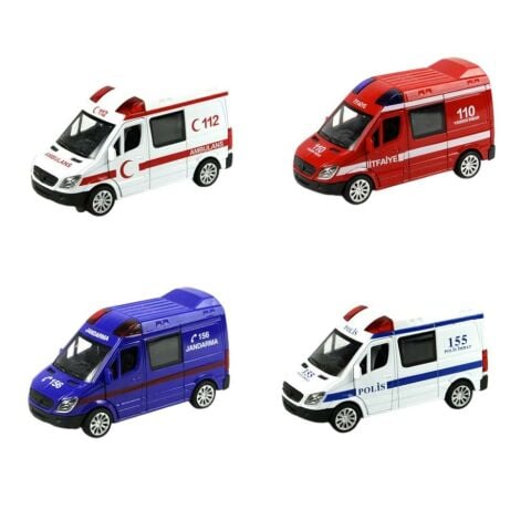 Çekbırak Işıklı ve Sesli 1:30 Ambulans, Polis, Jandarma, İtfaiye Araçları