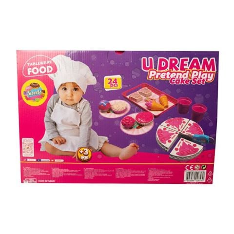 Tepsili Pasta ve Dondurma Seti 24 Parça