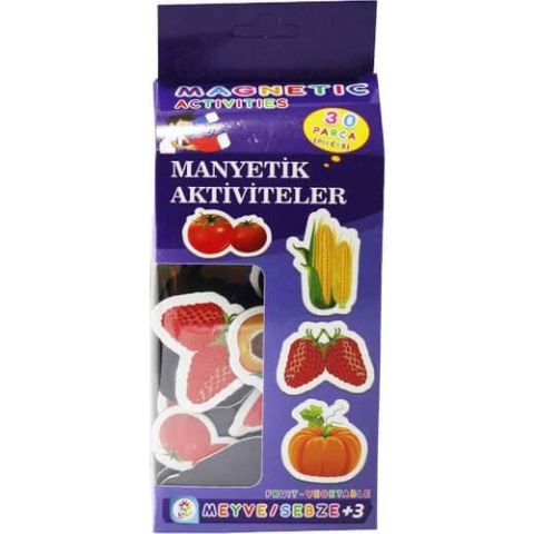Manyetik Meyve & Sebze Seti 30 Parça