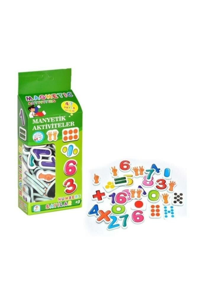 47 Parça Manyetik Sayılar