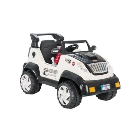 Fantastik Akülü Araba Beyaz 12v