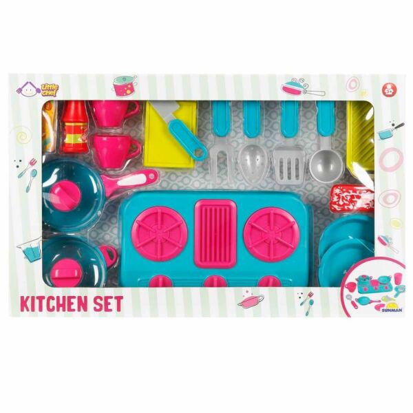 Little Chef Ocaklı Mutfak Seti