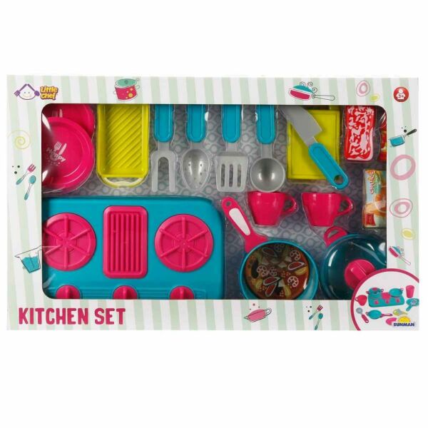 Little Chef Ocaklı Mutfak Seti