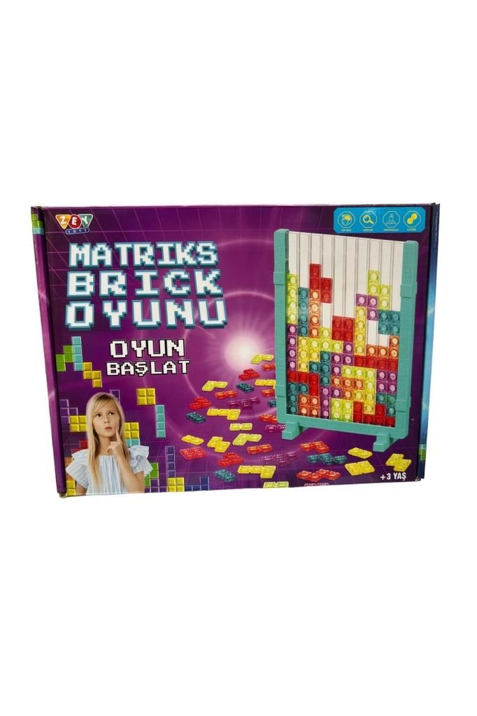 Matrix Tetris Ekransız Aktivite Oyuncağı Eğitici Oyuncak