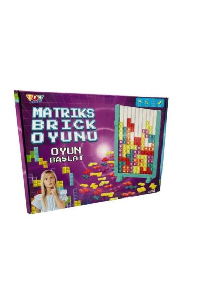 Matrix Tetris Ekransız Aktivite Oyuncağı Eğitici Oyuncak
