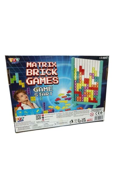 Matrix Tetris Ekransız Aktivite Oyuncağı Eğitici Oyuncak