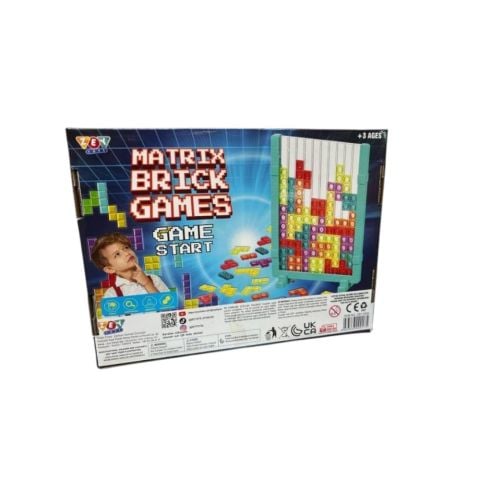 Matrix Tetris Ekransız Aktivite Oyuncağı Eğitici Oyuncak