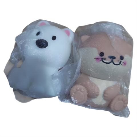 Squishy Oyuncak Tatlı Hayvanlar Ağ Torb