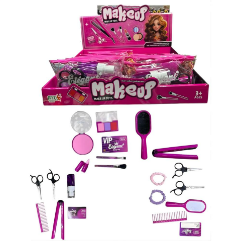 Makyaj Set Çantalı 18'li Kutu 72