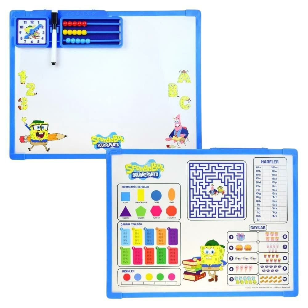 Spongebob Abaküslü Yazı Tahtası