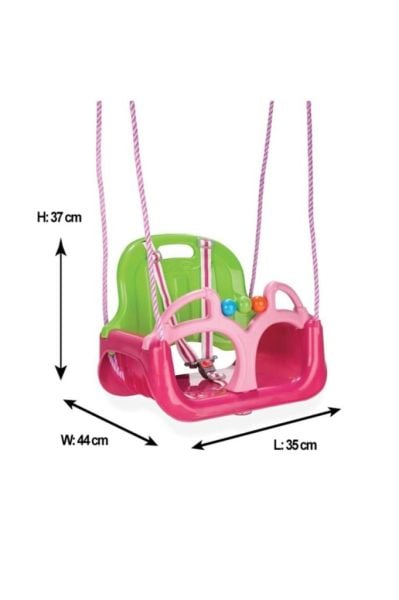 Samba Salıncak 3 in 1 Salıncak Samba Salıncak Pembe (06-129)