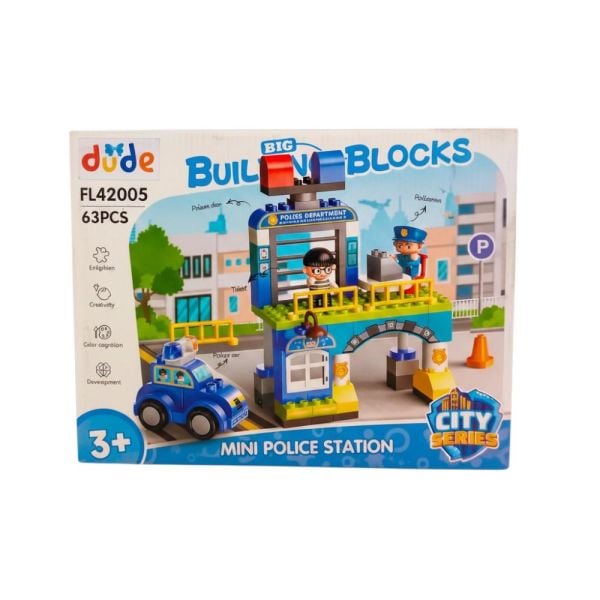 63 Prç Monte Edilebilir Yapı Seti