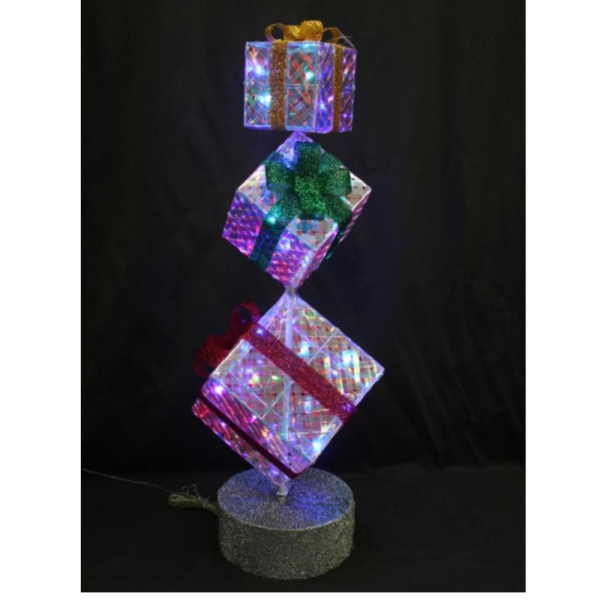 Forever Dekoratif Ledli Hareketli Dönen Hediye Kutuları