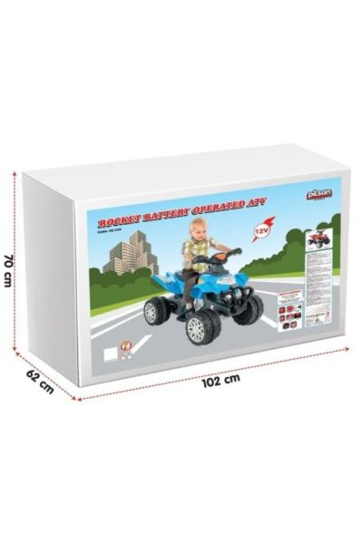 Rocket Akülü Atv 12 Volt Kırmızı