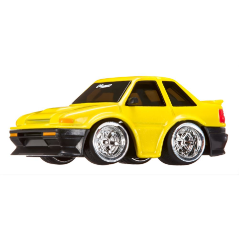 CarTuned JDM Seri 2 1985 Toyota Corolla AE86 - Sarı Coupe Araba