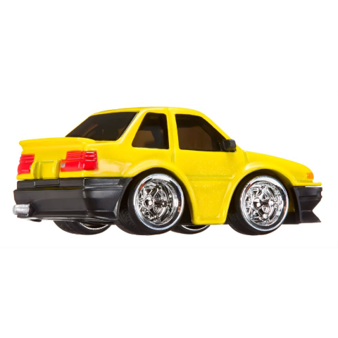 CarTuned JDM Seri 2 1985 Toyota Corolla AE86 - Sarı Coupe Araba