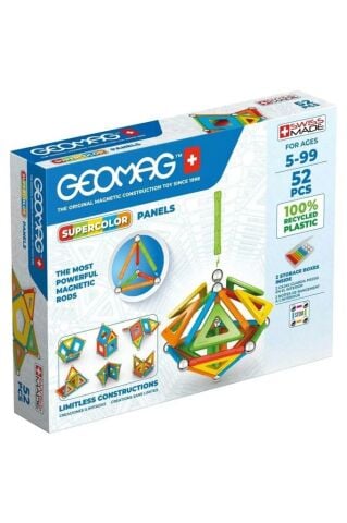 Geomag Supercolor Panels Manyetik Zeka Oyunu 52 Parça
