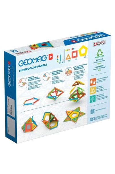 Geomag Supercolor Panels Manyetik Zeka Oyunu 52 Parça