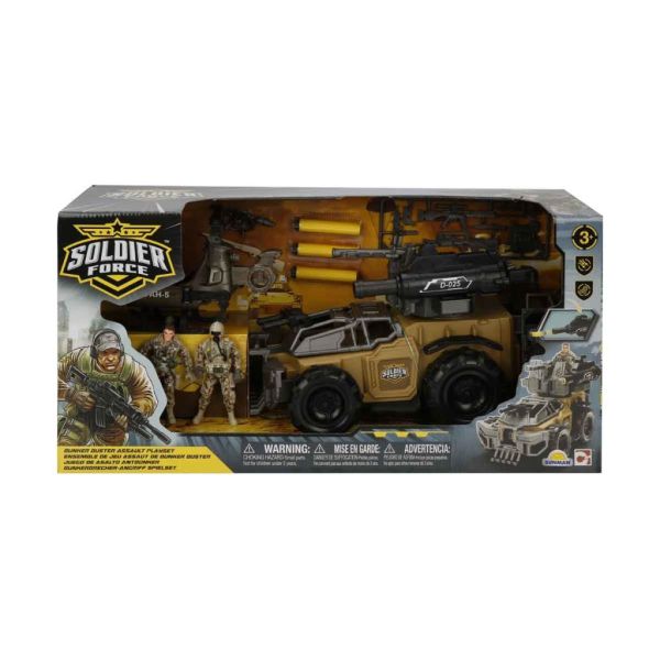ASKER OYUN SET SOLIDER FORCE 9 BUNNER DESTROYER