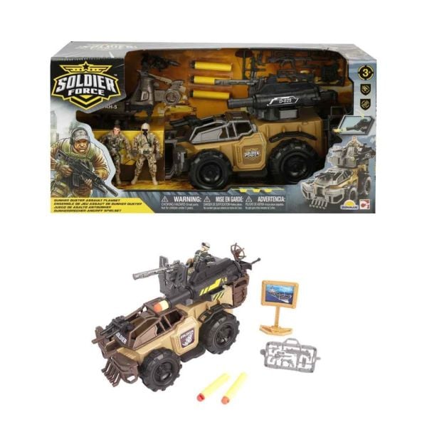 ASKER OYUN SET SOLIDER FORCE 9 BUNNER DESTROYER