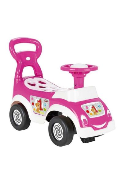 Bultaklı İlk Arabam 07-826 Pembe - Bebek Yürüme Yardımcısı