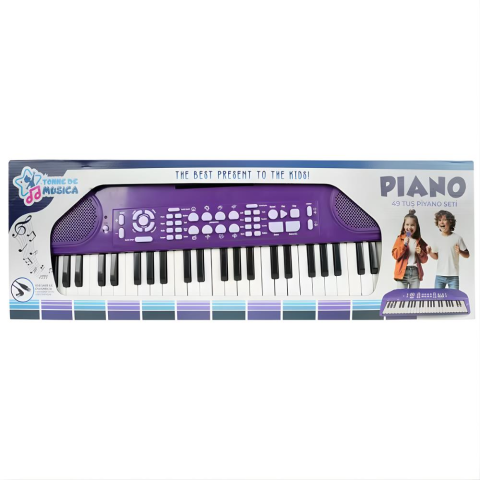 49 Tuşlu Mikrofonlu Elektronik Org