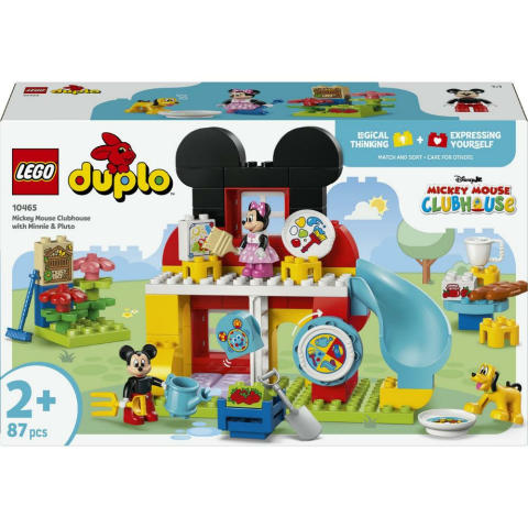 LEGO® DUPLO® │Disney Minnie, Pluto ve Mickey’nin Kulüp Evi 10465