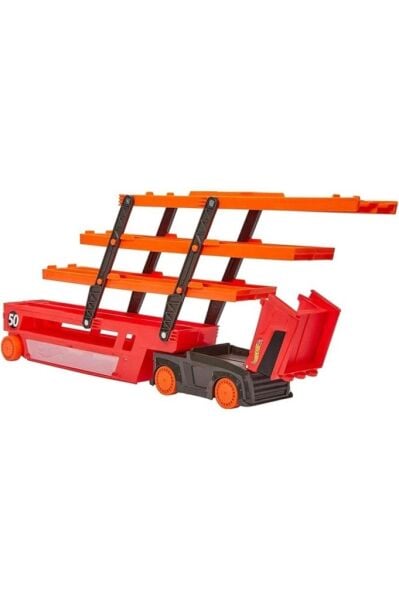 Hot Wheels Mega Tır (Kırmızı-Turuncu) GHR48