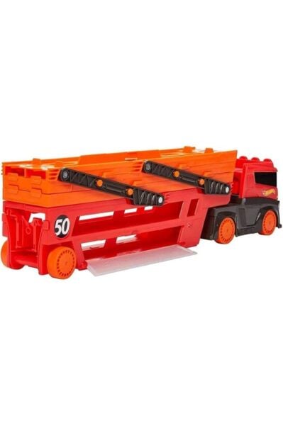 Hot Wheels Mega Tır (Kırmızı-Turuncu) GHR48