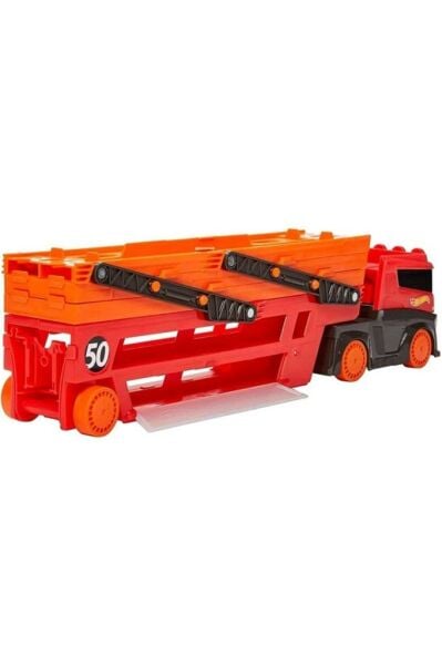 Hot Wheels Mega Tır (Kırmızı-Turuncu) GHR48
